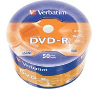 VERBATIM 43788 Argent mat DVD-R 16X 4.7GB vierge