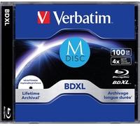 VERBATIM 43834 BLU-RAY BD-R 100GB 4X pack de 5