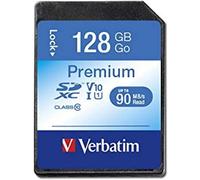 VERBATIM 44025 CARTE MEMOIRE SDXC 128GB