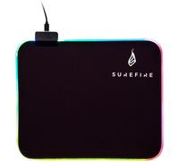 Tapis de souris de gaming Surefire Gaming Silent Flight RGB-320 éclairé noir