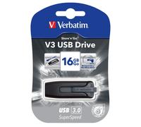 Verbatim 49172 16 Go V3 Store N Go Clé USB 3.0 Grise