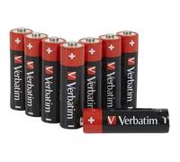 Verbatim Piles AA (LR06) alcalines 1,5 V — 8 pièces