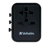 Verbatim 49543 adaptateur prise d'alimentation Universel Noir