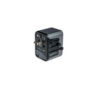 Verbatim 49545 Adaptateur Universel Secteur : Prise Universelle, 5 USB, 100-250V, 2500W max, Type A/B/C/E/F/G/I/J/L/N, 70x50x54mm