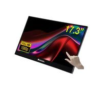 Verbatim 49593 écran plat de PC 43,9 cm (17.3") 1920 x 1080 pixels Full HD LCD Écran tactile Noir