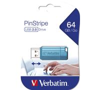 Verbatim 49961 lecteur USB flash 64 Go USB Type-A 3.2 Gen 1 (3.1 Gen 1) Bleu