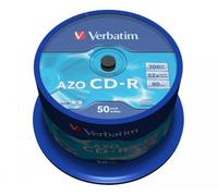 Verbatim CD-R AZO Crystal 700 Mo 52x 50 pièce(s)