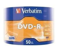 Verbatim - 50 x DVD-R - 4.7 Go (120 minutes) 16x - argent mat - spindle G