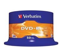 Verbatim - 50 x DVD-R - 4.7 Go 16x - argent mat - spindle G