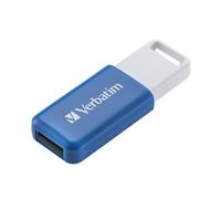 Verbatim Clé USB DataBar 49455 – 64 Go – USB 2.0 – Push & Click – Bleu
