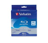 Verbatim 97335 Disque Vierge Blu-Ray BD-R 50 Go 10 pièce(s) - Disques Vierges Blu-Ray (BD-R, 50 Go, 6X, 10 pièce(s))