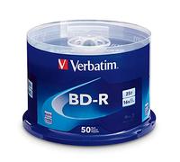 VERBATIM 98397 Disque Vierge Blu-Ray BD-R 25 Go 50 pièce(s) - Disques Vierges Blu-Ray (BD-R, 25 Go, 6X, Boîte à gâteaux, 50 pièce(s))