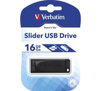 Verbatim 98696 16 Go Clé USB 2.0 - Noir