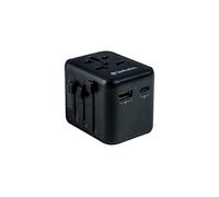 Verbatim 49544 adaptateur prise d'alimentation Universel Noir