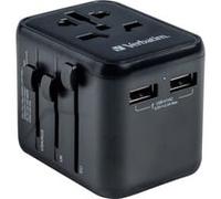 Verbatim 49543 adaptateur prise d'alimentation Universel Noir