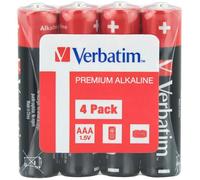 Verbatim Piles alcalines Premium AAA (LR03) 1,5 V – 4 pièces