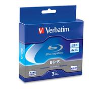 Verbatim BD-R 25 Go 4 X 3 PK Jewel Case
