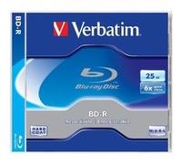 Verbatim - BD-R - 25 Go 6x - boîtier CD G