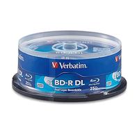Verbatim BD-R 98356 Lot de 25 disques Blu-Ray enregistrables Double Couche 50 Go