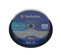 Verbatim - BD-R - SL 25GB - 6x - 10 Pack Spindle