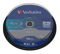 Verbatim BD-R SL 25GB 6 x 10 Pack Spindle 25 Go 10 pièce(s)