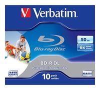 Verbatim 43736 disque vierge Blu-Ray BD-R 50 Go 10 pièce(s)