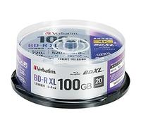 Verbatim Blu-ray Disc 20 broches BD-R XL imprimable 100 Go 4 vitesses VBR520Y...
