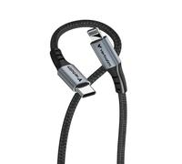 Verbatim - Câble Lightning - USB-C mâle pour Lightning mâle - 1.2 m - support pour Power Delivery 3.0, charge et synchronisation, jusqu'à 480 Mbps, chargement rapide jusqu'à 60 W