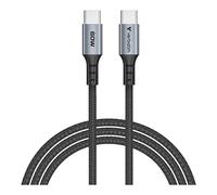 Verbatim Câble USB USB-C mâle → USB-C mâle 1,2 m – charge et synchronisation jusqu'à 480 Mbps PD 3.0