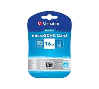 Verbatim - Carte mémoire flash - 16 Go - Class 10 - micro SDHC