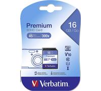 Verbatim - Carte mémoire flash - 16 Go - Classe 10 - SDHC