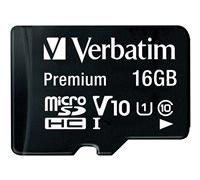 Verbatim Premium 16 Go MicroSDHC Classe 10