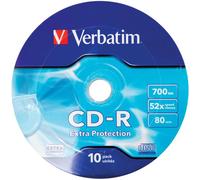 Verbatim CD-R 52X 700MB 10PK OPS Wrap EP 700 Mo 10 pièces