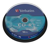 Verbatim CD-R Extra Protection 700 Mo 52x 10 pièce(s)