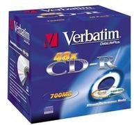 Verbatim CD-R AZO Crystal 700 Mo 52x 10 pièce(s)