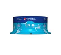 Verbatim CD-R Extra Protection, 52x, CD-R, 700 Mo, Fuseau, 25 pièce(s) 43432