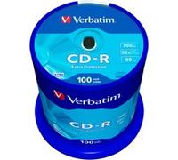 Verbatim CD-R Extra Protection 700 Mo 52x 100 pièce(s)