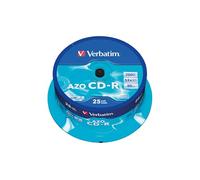Verbatim CD-R AZO Crystal 700 Mo 52x 25 pièce(s)