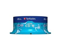 Verbatim CD-R AZO Crystal 700 Mo 52x 25 pièce(s)
