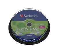 Verbatim CD-RW 12x 700 Mo 10 pièce(s)