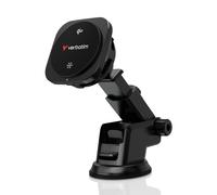 Verbatim Charge 'n' Drive Qi2 Smartphone Noir USB Recharge sans fil Charge rapide Auto