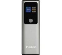 VERBATIM Charge 'N' GO Power Bank 27000 mAh 187,5 W Gris