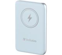 Verbatim – Banque d'alimentation Charge 'n' Go – 10 000 mAh magnétique sans fil 20 W Bleu