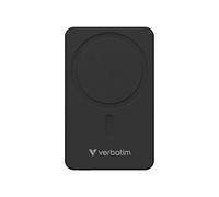 Verbatim Charge 'n' Go Essentials 5000mAh Recharge Sans Fil Noir - USB-C 35W, Quick Charge 3.0, Compatible MagSafe, Puissance Sans Fil 20W