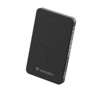 Verbatim Charge 'n' Go Essentials Powerbank MagSafe 5000 mAh 15 W magnétique PD 20 W avec indicateur LED pour iPhone 16/15/14/13/12 Pro/Pro Max, avec câble USB-C vers USB-C, Noir