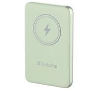Verbatim Batterie externe Charge 'n' Go 10000 mAh, magnétique sans fil, QC 3.0, PD 3.0, vert