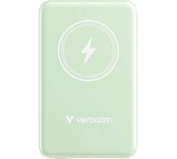 Verbatim Charge n Go Magnetic Wireless Powerbank (batterie supplémentaire) 5000 mAh Fast Charge, Quick Charge 3.0, Power Delivery 3.0, Adaptive Fast Charge