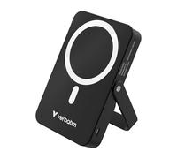 Batterie externe magnétique sans fil Verbatim Charge'n'Go avec support - 10000mAh (Noir)