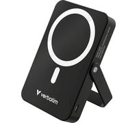 Batterie externe magnétique sans fil Verbatim Charge'n'Go avec support - 10000mAh (Noir)