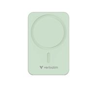 Verbatim Charge'n'Go Essentials 32224 Power Bank 20000 mAh Vert, Recharge sans fil 15W, USB-C Power Delivery 35W, Quick Charge 3.0, 50W Total
